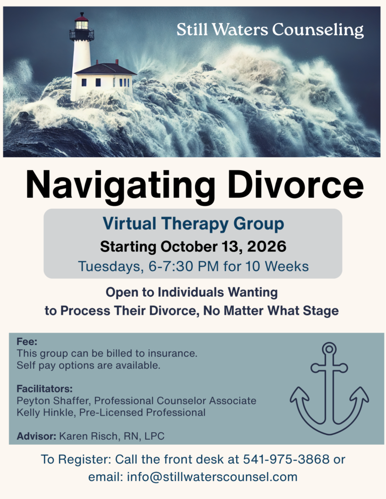 Divorce Recovery Therapy in Oregon | Navigating Divorce