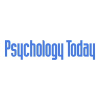 The image displays the logo of Psychology Today in blue text on a white background.